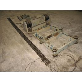 felt machine paper guide assembly