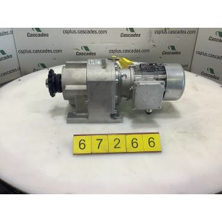 MOTOR GEARBOX - NORD SK - 1/2HP - 125,45 TO 1