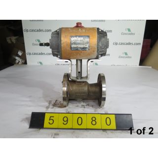 BALL VALVE - WORCESTER - 2" - USED - 1 OF 2