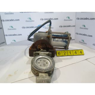 BUTTERFLY VALVE - JAMESBURY 815W - 4" - USED 