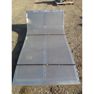 1 OF 3 - PERFORATED PLATE - VIBRATING SCREEN - JOHNSON 24