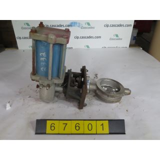 BUTTERFLY VALVE - JAMESBURY 815W - 4" - USED