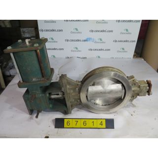 BUTTERFLY VALVE - FISHER 8510 - 10" - USED