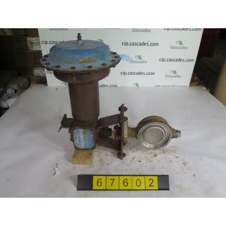 BUTTERFLY VALVE - JAMESBURY 815W - 4" - USED