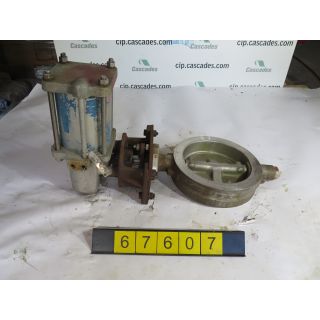 BUTTERFLY VALVE - JAMESBURY 815W - 8" - USED 