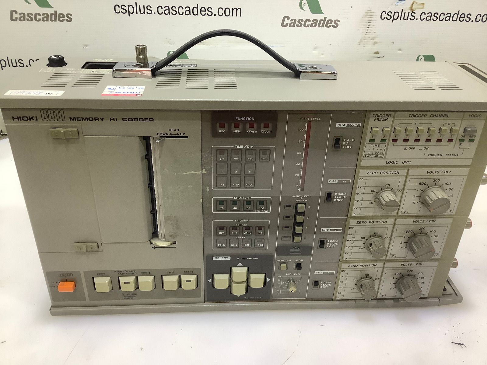 DATA RECORDER - 4 CHANNEL HIOKI - 8811 DATA RECORDER - 4 CHANNEL HIOKI - 8811