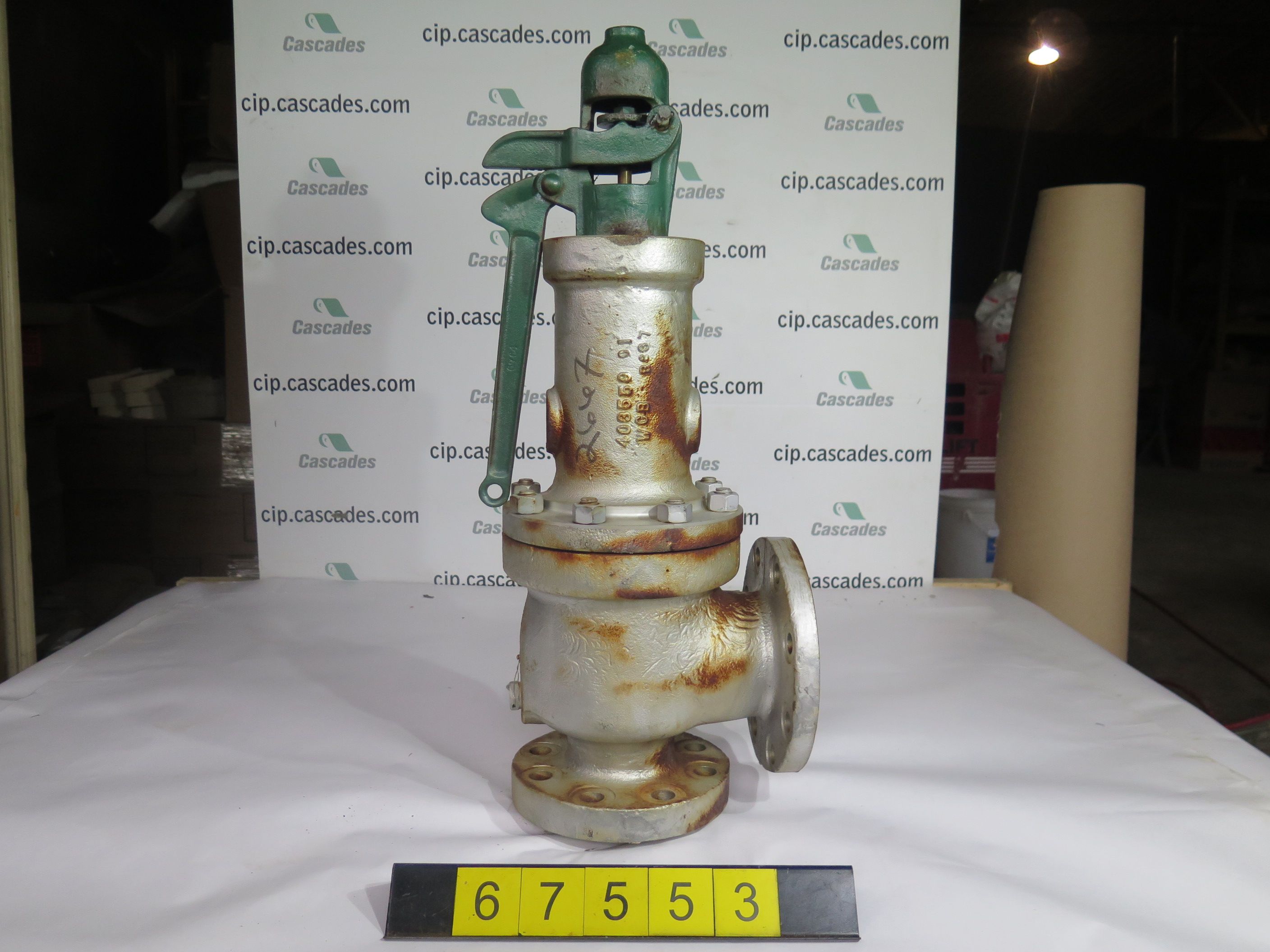 Safety Valve Dresser Industrial1906lo 2 X 3 Used