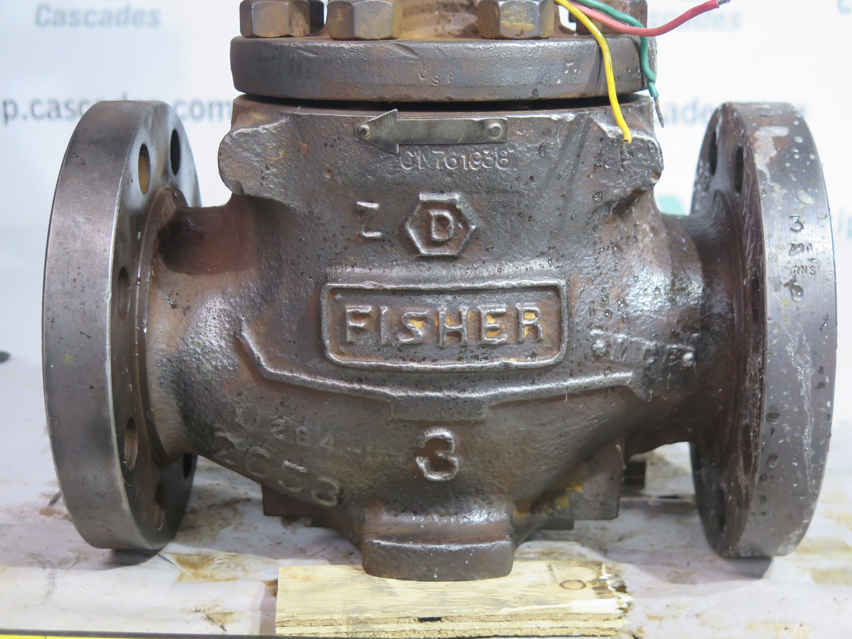 Fisher Ebody Globe Valve Cascade Automation New Surplus Valves